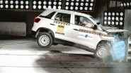 Maruti Suzuki Vitara Brezza Secures 4 Star Rating at Global NCAP Crash Test
