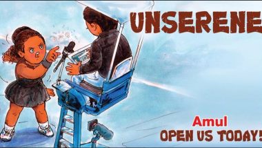Amul’s ‘Unserene’ Cartoon On Serena Williams-US Open Controversy Slammed By Netizens