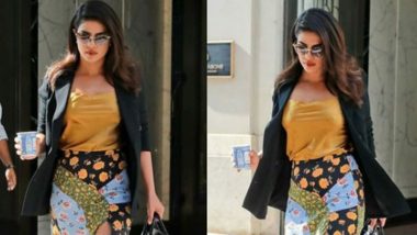 Once Again, Priyanka Chopra Proves She is One of the Most Fashion Forward Celebrities - See Pics