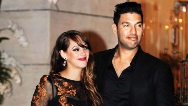 Yuvraj Singh Shares Picture With Wife Hazel Keech on Wedding Anniversary (See Pics)