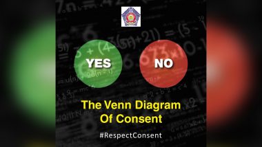 A No Means No! Mumbai Police Tweets 'The Venn Diagram of Consent'