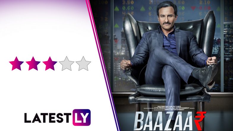 Baazaar Movie Review: Invest Your Time and Money in Saif Ali Khan and the Entertainment Returns Will Be Guaranteed