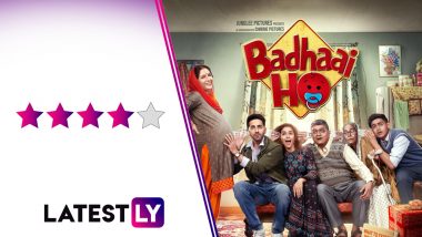 Badhaai Ho Movie Review: Good News! Ayushmann Khurrana and Sanya Malhotra's Film is Highly Likeable With Gajraj Rao and Neena Gupta Being The Real Heroes