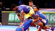 PKL 2018 Video Highlights: UP Yoddha Beat Fighting Tamil Thalaivas to Win 37-32 in Pro Kabaddi League Season 6 Match 4