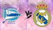 Alaves vs Real Madrid Live Streaming Online: How to Get Spanish La Liga 2018&ndash;19 Match Live Telecast on TV & Free Football Score Updates in Indian Time?