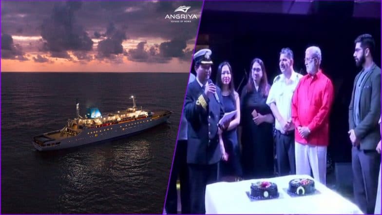 Angriya Cruise Ship Makes One More Record! Mumbai-Based Couple Says тАШI DoтАЩ Onboard IndiaтАЩs First Cruise Liner (See Pics) Angriya Cruise Ship Makes One More Record! Mumbai-Based Couple Says тАШI DoтАЩ Onboard IndiaтАЩs First Cruise Liner (See Pics)