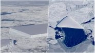 NASA Finds Perfectly Cut Rectangular and Pizza-Shaped Icebergs in Antarctica, View Pics