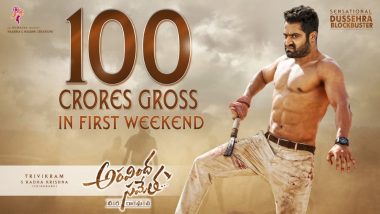 Aravindha Sametha Box Office Collection: Jr NTR's Latest Release Has Already Raked In Rs 100 Crore In Three Days