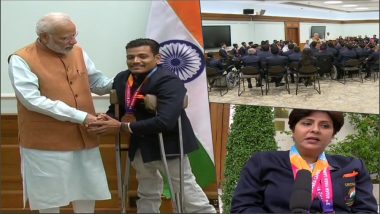 Asian Para Games 2018 Medal Winners Felicitated By PM Narendra Modi (See Pictures)