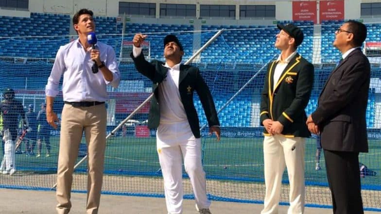Pakistan vs Australia, 1st Test 2018 Day 1, LIVE Cricket Streaming on Hotstar and PTV Sports: Get Live Cricket Score, Watch Free Telecast of PAK vs AUS Match on TV & Online Pakistan vs Australia, 1st Test 2018 Day 1, LIVE Cricket Streaming on Hotstar and PTV Sports: Get Live Cricket Score, Watch Free Telecast of PAK vs AUS Match on TV & Online