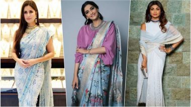 Navratri 2018 Day 8 Colour, October 17 – Sky Blue: Katrina Kaif, Shilpa Shetty & Others Who Show You How to Style the Soothing Colour of Nature