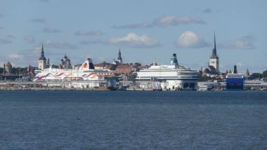 Fire on Ferry Carrying More Than 300 People in the Baltic Sea After Explosion, No Injuries Reported