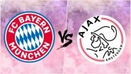 Bayern Munich vs Ajax,&nbsp;UEFA Champions League Live Streaming Online: How to Get CL 2018&ndash;19 Match Live Telecast on TV & Free Football Score Updates in Indian Time?