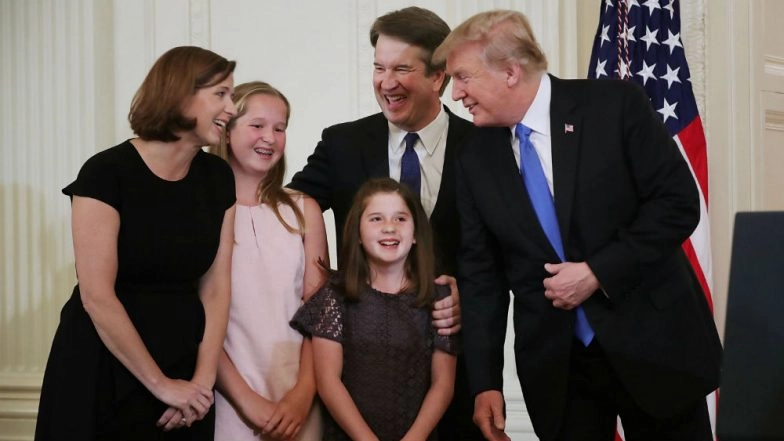 Donald Trump Apologises to Brett Kavanaugh and His Family for 'Pain' Caused During Confirmation Process