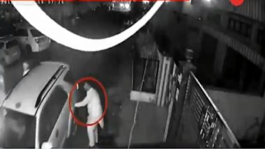 Shortly After Amritsar Train Tragedy, Dussehra Event Organiser Fled His Residence, Shows CCTV Footage