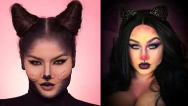 sexy halloween cat makeup