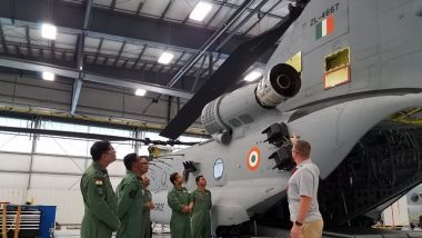 IAF Pilots Start Training to Operate US-Made Heavy-Lift Chinook Choppers