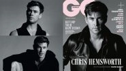 Chris Hemsworth Is Burning Up By The Sun In A Smouldering Leather Jacket On The Latest GQ Australia Cover - View Inside Pics