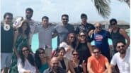 Ex-Indian Cricketers on a Vacation With Their Wives Give Team Goals! Sagarika Ghatge Shares Pic with Zaheer Khan, Ashish Nehra, Yuvraj Singh And Ajit Agarkar