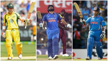 Rohit Sharma Surpasses Sachin Tendulkar, David Warner; List of Top 5 Batsmen With Most 150+ Scores in ODI History