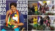 Shah Rukh Khan Mania in 2018 Asian Para Games! Deepa Malik Shares a Heart-Warming Video of Athletes Dance to SRK's Songs at Multi-Sport Event