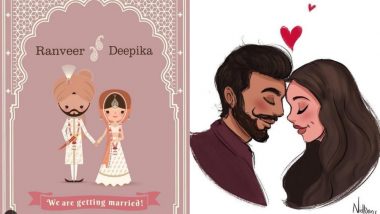 These Fan-Made Artworks on Deepika Padukone and Ranveer Singh’s Marriage Cannot Be Missed – See Pics