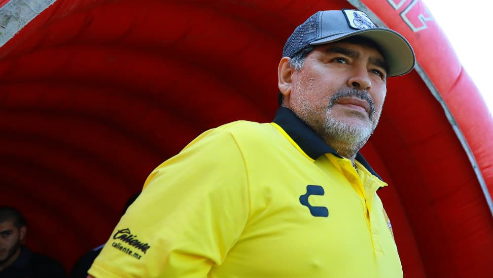 Diego Maradona Resigns as Head Coach of Gimnasia La Plata Diego Maradona Resigns as Head Coach of Gimnasia La Plata