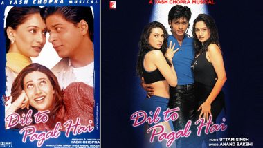 Shah Rukh Khan, Karisma Kapoor and Madhuri Dixit’s Dil Toh Pagal Hai Clocks 21 Years and We Can’t Help but Wonder How Time Flies!