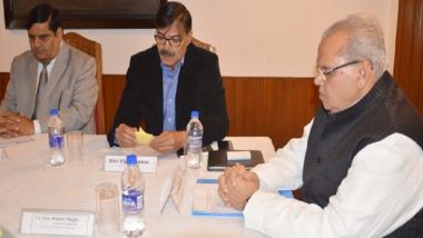 Jammu And Kashmir Local Bodies And Panchayat Polls 2018: Governor Satya Pal Malik Reviews Security Arrangements