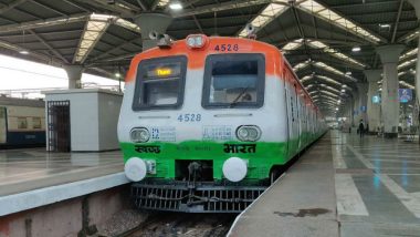 Tricolour Local Train Inaugurated on Gandhi Jayanti to Run in Mumbai Daily; Check Time Table of Train From October 2