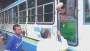 Haryana Roadways Employees Strike: State Police Personnel Drive Buses on Local Routes to Help Commuters