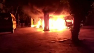 Chhattisgarh: Naxals Set Ablaze 6 Vehicles Including Two JCB Machines in Sukma District