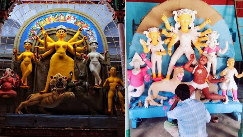 Durga Puja 2018: Idols of Goddess Durga for Navaratri Are Made With Soil From Sonagachi Brothels, Here's Why! Durga Puja 2018: Idols of Goddess Durga for Navaratri Are Made With Soil From Sonagachi Brothels, Here's Why!