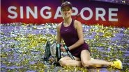 Elina Svitolina Defeats Sloane Stephens by 3&ndash;6,6&ndash;2,6&ndash;2; Becomes First Ukrainian to Win WTA Finals 2018 Title