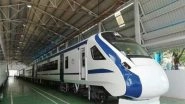 &lsquo;Train 18&rsquo;, India&rsquo;s 1st Engine-Less Train, Likely to Be Launched on Atal Bihari Vajpayee&rsquo;s Birth Anniversary With Increased Fare Between New Delhi-Varanasi