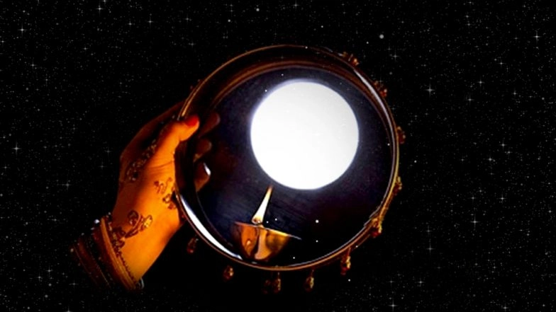 Karwa Chauth 2018 Moonrise Timings in Delhi, Faridabad, Noida, Gurugram Today: Know When Karva Chauth Chand Will Appear in the Cities of NCR