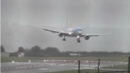 TUI Airways Pilot Executes Marvellous Sideways Landing In Stiff Crosswind at Bristol Airport, Watch Viral Video