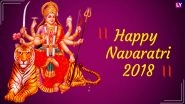 Navratri 2018 Wishes and Photo Greetings: WhatsApp Messages, GIF Images, Jai Mata Di Facebook Status, Quotes & SMSes to Wish Happy Navaratri