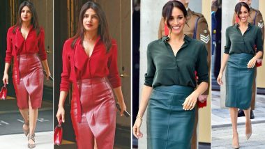 Priyanka Chopra or Meghan Markle – Who Do You Think Nailed This Outfit Better?