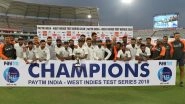 IND vs WI 2018 Test Series: India Clinch Series 2&ndash;0 Beating West Indies by 10 Wickets in 2nd Test Match