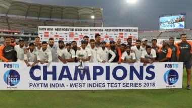 IND vs WI 2018 Test Series: India Clinch Series 2–0 Beating West Indies by 10 Wickets in 2nd Test Match