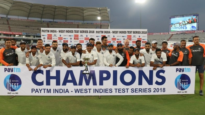 IND vs WI 2018 Test Series: India Clinch Series 2–0 Beating West Indies by 10 Wickets in 2nd Test Match
