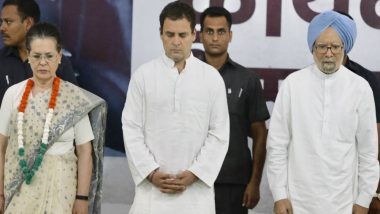 Manmohan Singh, Sonia Gandhi, Rahul Gandhi Pay Tribute to Indira Gandhi on 34th Death Anniversary