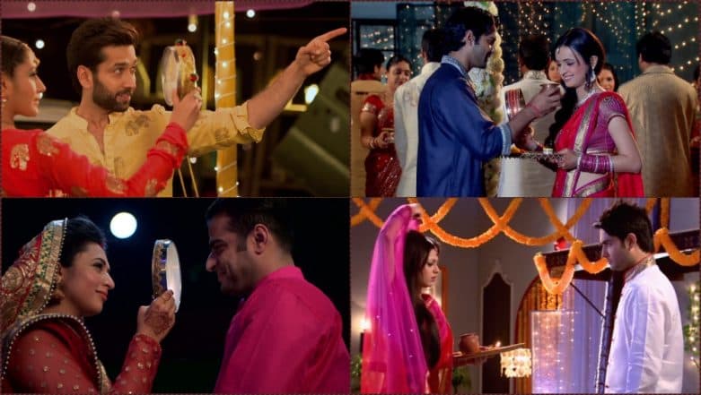 Karwa Chauth Celebrations in Ishqbaaz, Yeh Hai Mohabbatein, Kumkum Bhagya & Other Popular Indian TV Serials (See Pics and Videos) Karwa Chauth Celebrations in Ishqbaaz, Yeh Hai Mohabbatein, Kumkum Bhagya & Other Popular Indian TV Serials (See Pics and Videos)