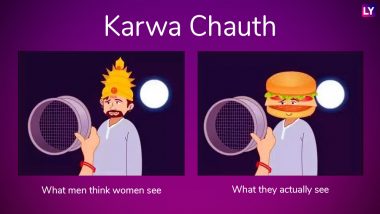 Karwa Chauth 2018 Funny Jokes and Memes: Share These Hilarious Karva Chauth Images and Messages With Your Married Friends