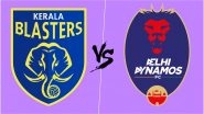 Kerala Blasters vs Delhi Dynamos, ISL 2018&ndash;19 Live Streaming Online: How to Get Indian Super League 5 Live Telecast on TV & Free Football Score Updates in Indian Time?
