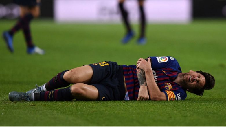 Lionel Messi: Barcelona star suffers ligament damage