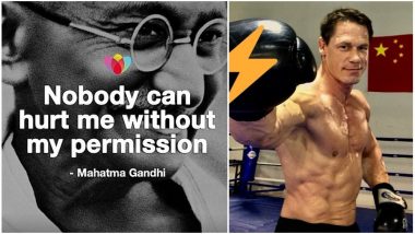 John Cena Conveys Wishes on Gandhi Jayanti: Former WWE Champion Posts a Motivational Message on his Instagram Account!