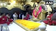 Shirdi Sai Baba 100th Maha Samadhi Day: PM Narendra Modi Visits Temple Along With Maharashtra CM Devendra Fadnavis