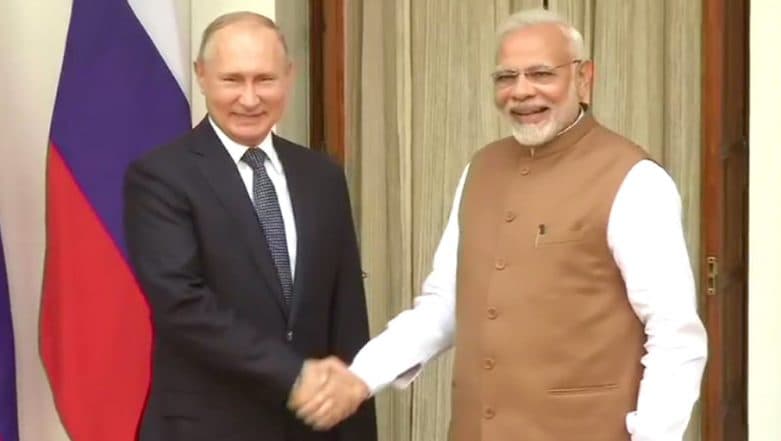 PM Narendra Modi Conferred With Russia'a Highest Civilian Award 'Order of St Andrew the Apostle' PM Narendra Modi Conferred With Russia'a Highest Civilian Award 'Order of St Andrew the Apostle'